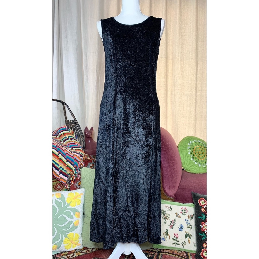 80s Velvet Dress